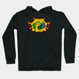 Yin and Yang Chameleon Hoodie